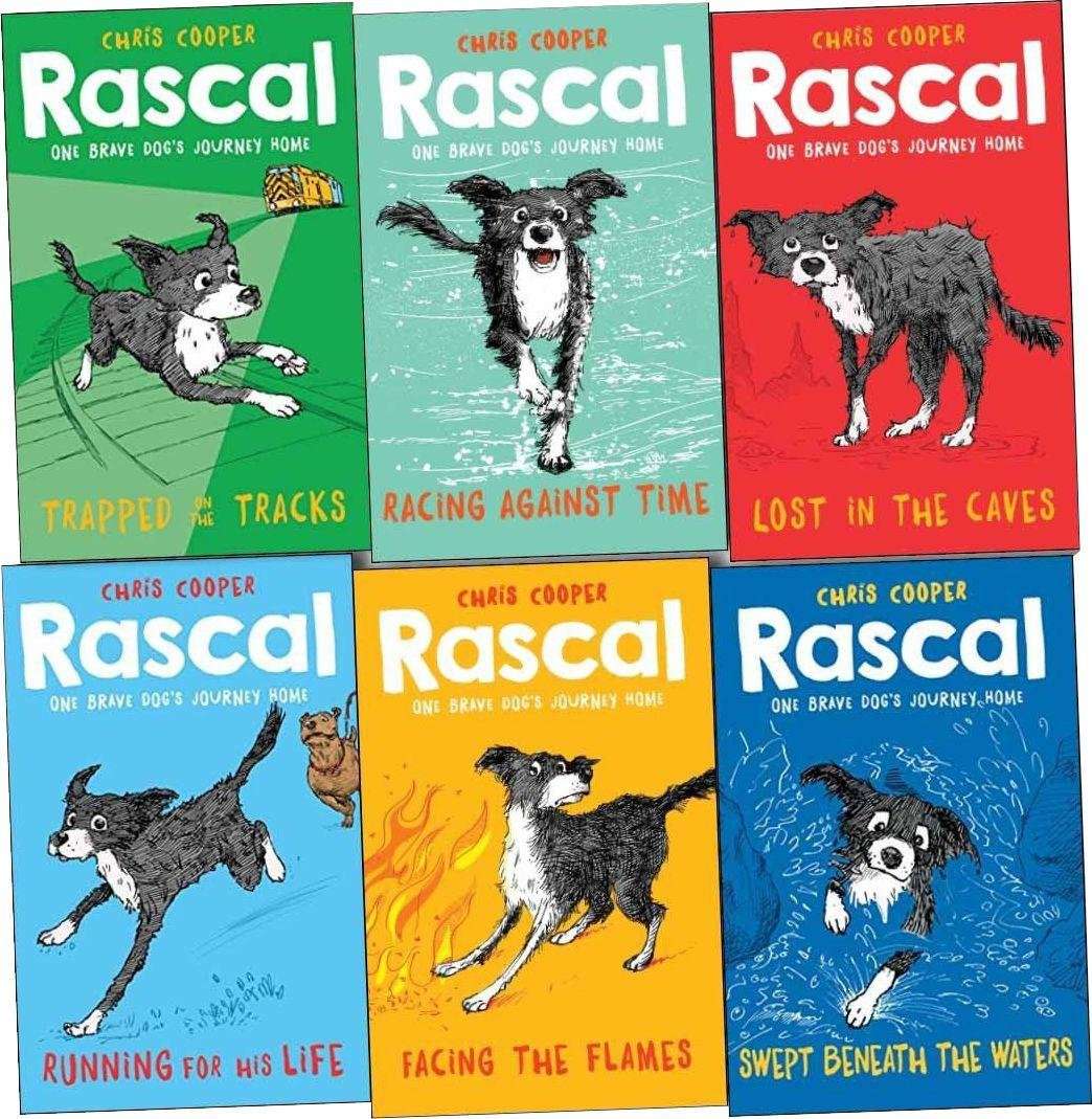 Rascal Story Brave Dogs Journey Home 6 Books Collection - St Stephens Books
