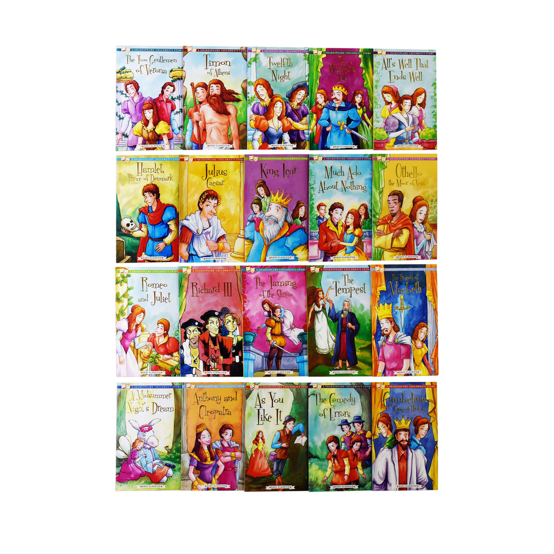 Age 7-9 - Shakespeare Children's Stories 20 Books Collection By Macaw Books - Ages 7-9 - Paperback