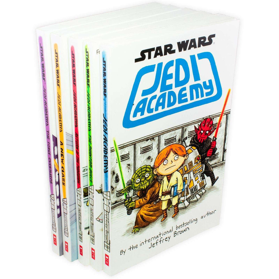 Star Wars Jedi Academy Series 5 Books Children Collection Paperback By Jeffrey Brown - St Stephens Books
