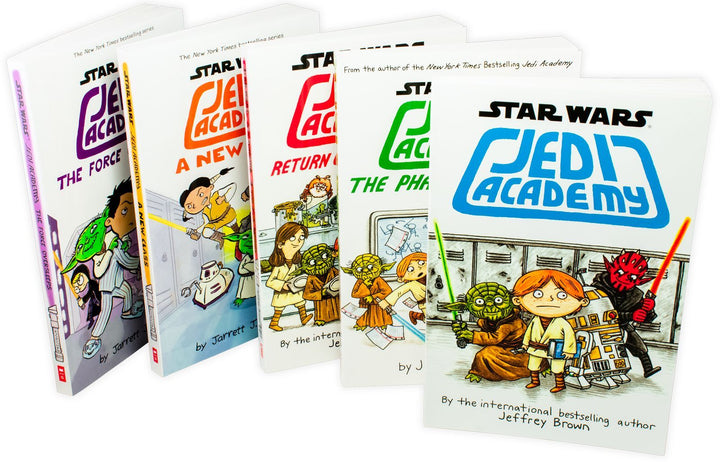 Star Wars Jedi Academy Series 5 Books Children Collection Paperback By Jeffrey Brown - St Stephens Books