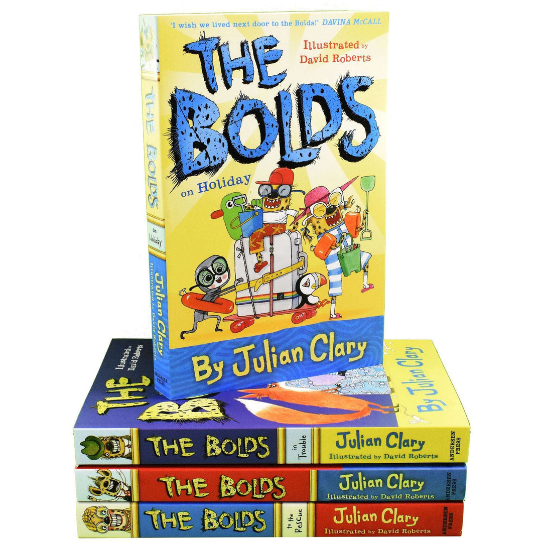 The Bolds 3 Books Children Collection Paperback By Julian Clary - St Stephens Books