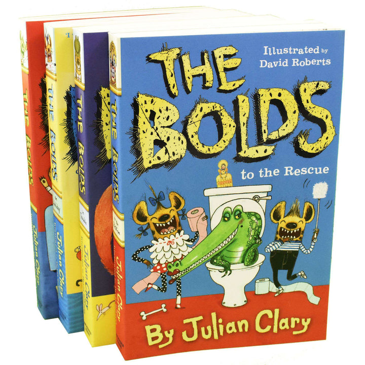 The Bolds 3 Books Children Collection Paperback By Julian Clary - St Stephens Books