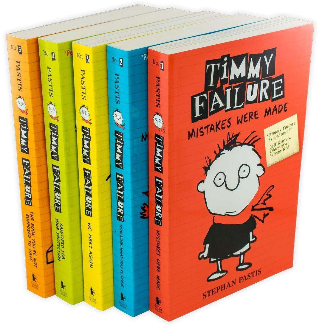 Timmy Failure Totally Catastrophic 5 Books Children Collection Paperback Set By Stephan Pastis - St Stephens Books