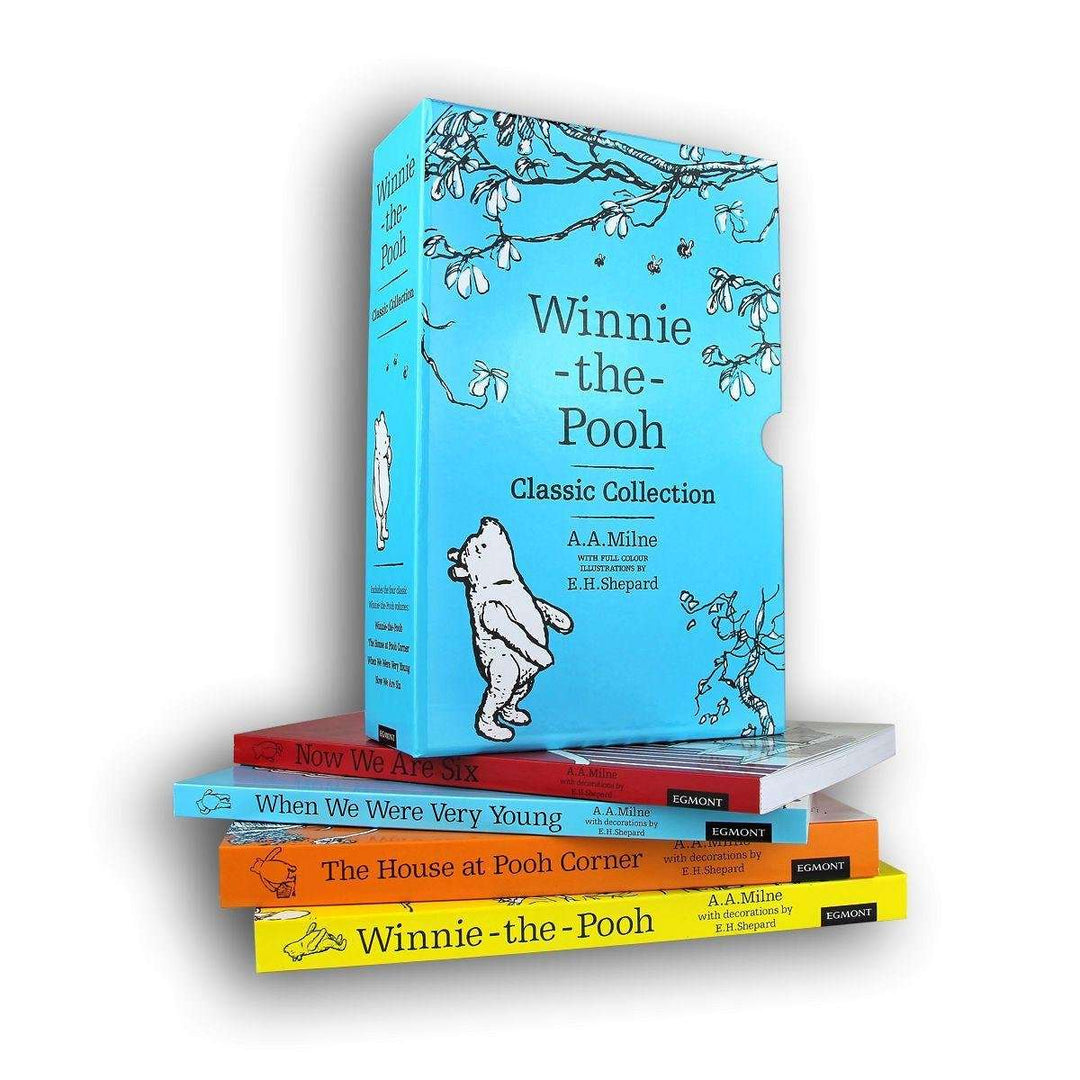 Winnie The Pooh Classic 4 Books Children Collection Paperback By A A Milne - St Stephens Books