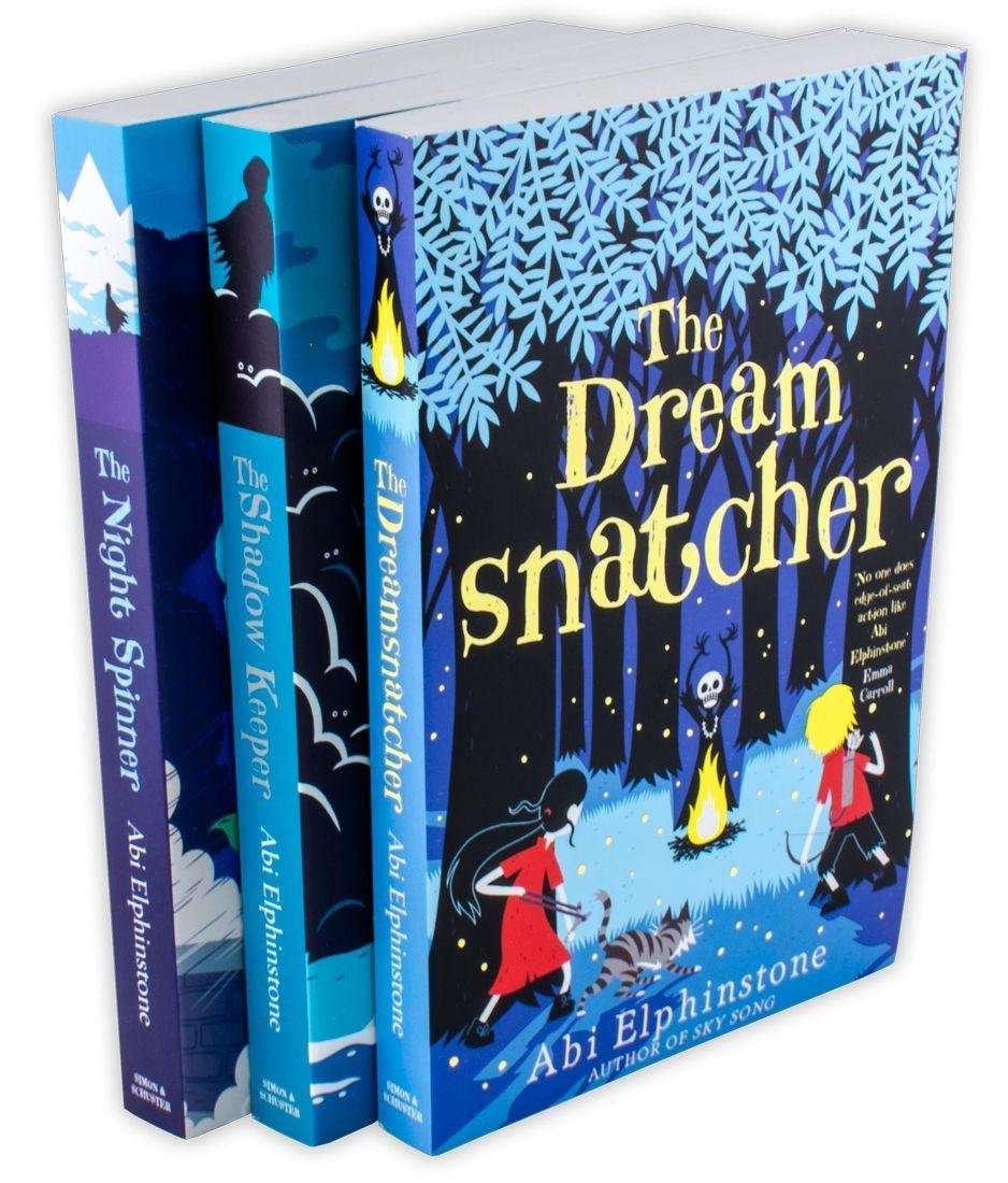 Abi Elphinstone 3 Book Collection, Dream Snatcher, Shadow Keeper, Night Spinner - St Stephens Books