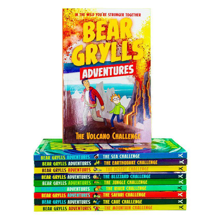 Bear Grylls Adventure Series 10 Books Children Collection Paperback Set - St Stephens Books