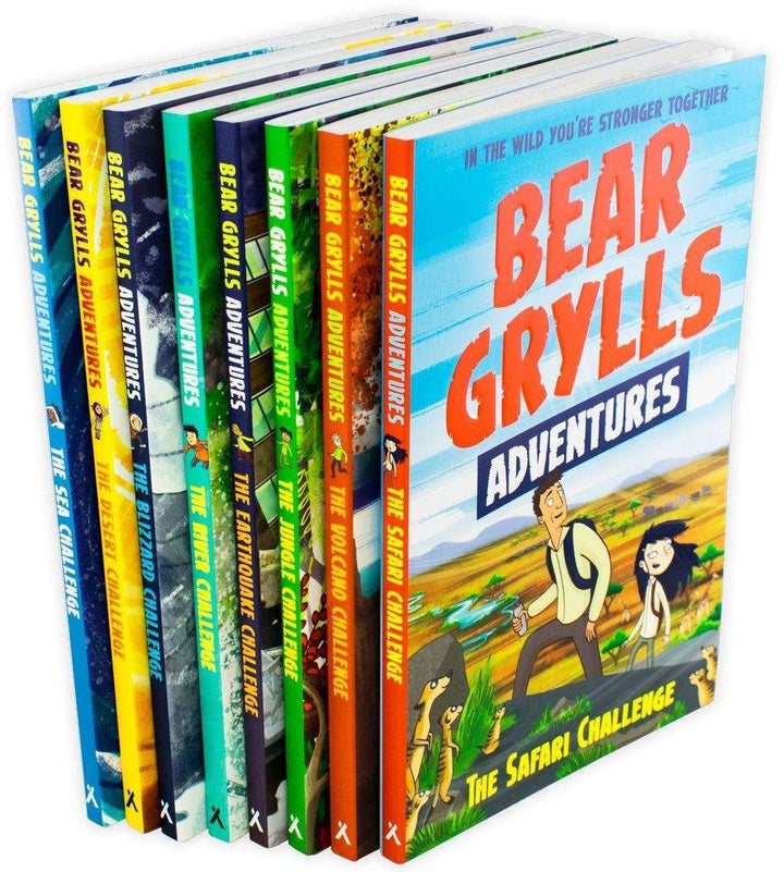 Bear Grylls Adventures Series 8 Books Children Collection Paperback Set - St Stephens Books