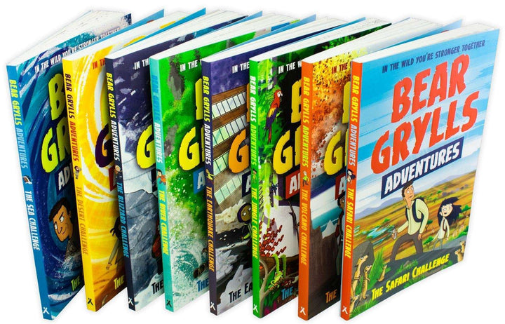 Bear Grylls Adventures Series 8 Books Children Collection Paperback Set - St Stephens Books