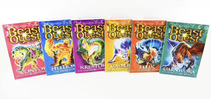 Beast Quest 6 Books Series 7 Children Collection Paperback Box Set By Adam Blade - St Stephens Books
