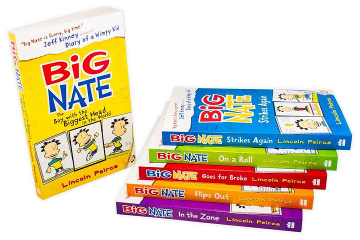 Big Nate 6 Books Young Adult Collection Paperback Box Set By Lincoln Peirce - St Stephens Books
