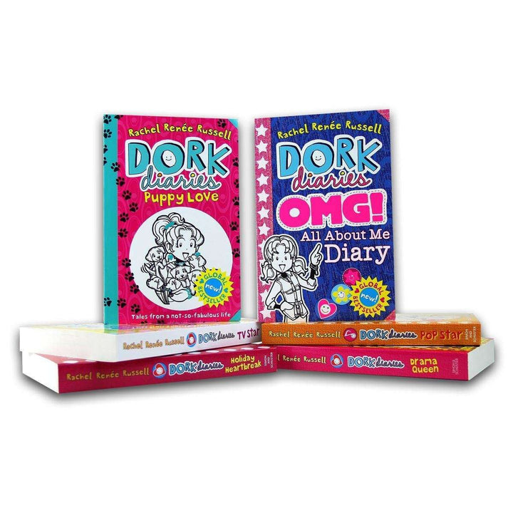 Dork Diaries 12 Books Children Collection Paperback By Rachel Renee Russell - St Stephens Books