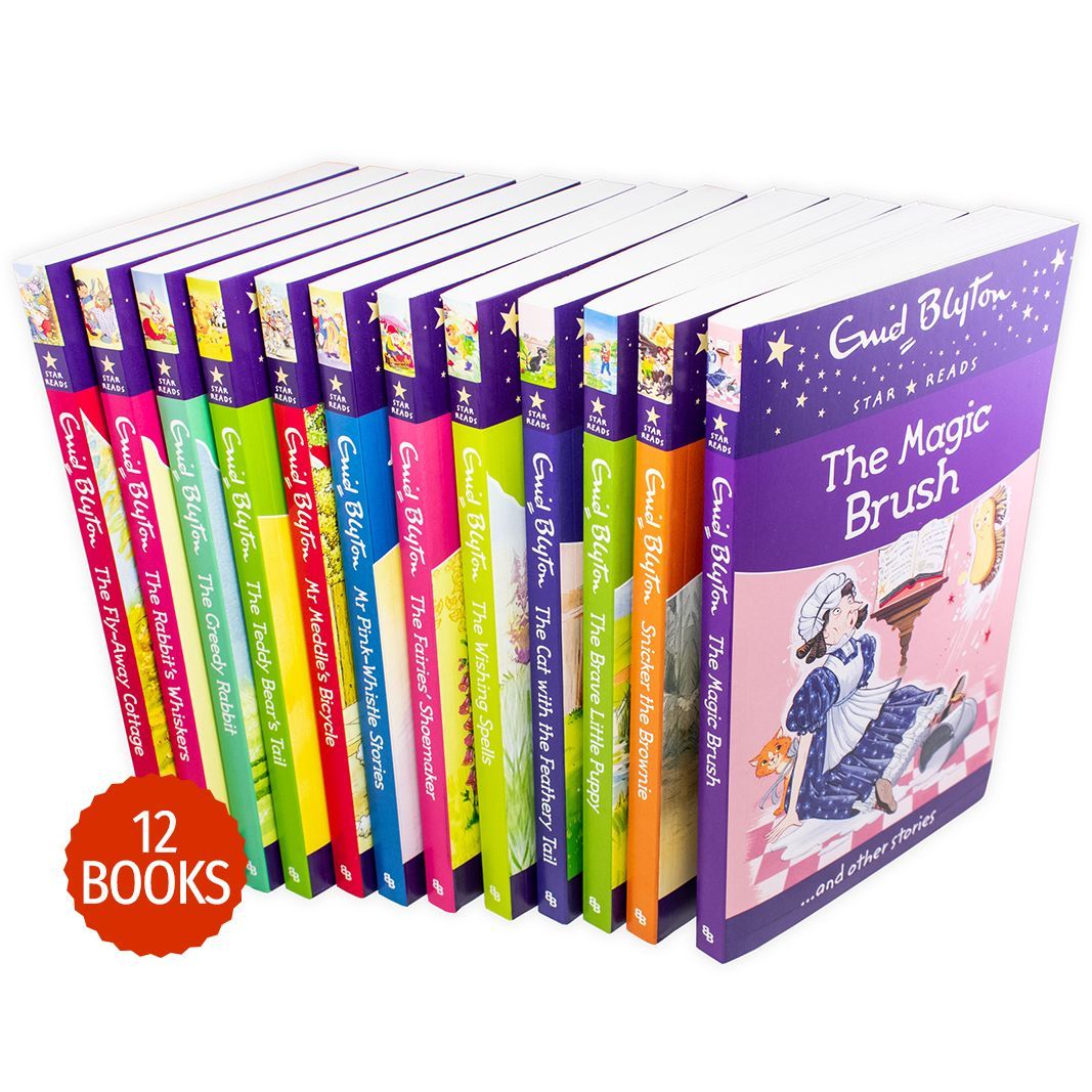 Enid Blyton Star Reads 12 Books Collection - St Stephens Books