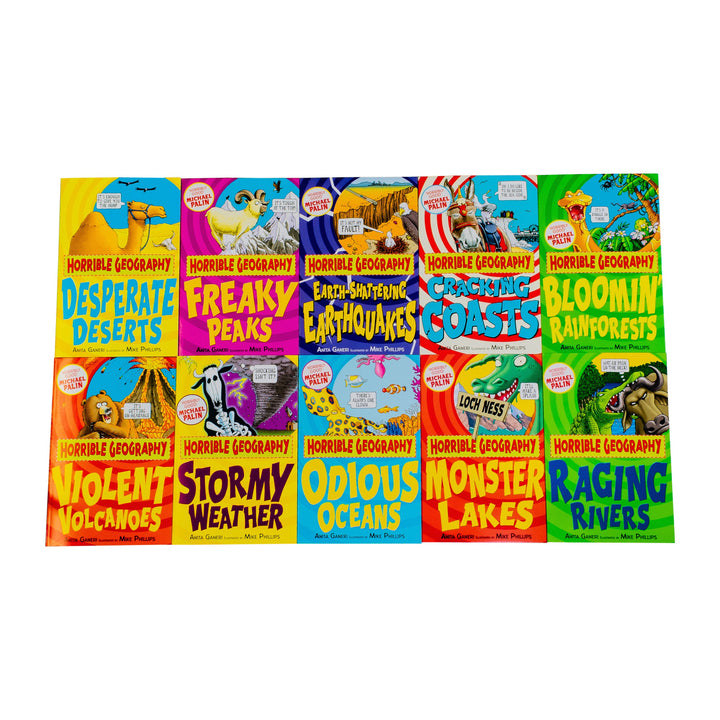 Horrible Geography Histories Collection 10 Books Box Set By Anita Ganeri Stormy - St Stephens Books