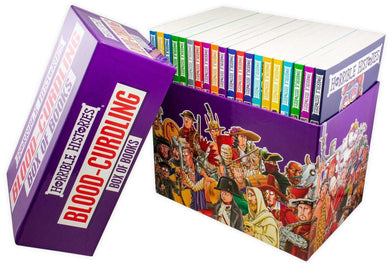 Horrible Histories Blood Curdling 20 Books Young Adult Collection Paperback Box Set  By Terry Deary - St Stephens Books