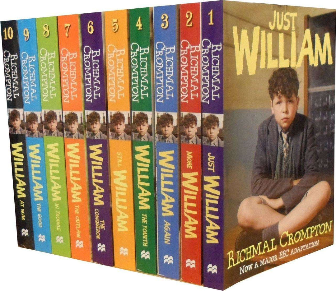 Just William 10 Books Children Collection Paperback Set By Richmal Crompton - St Stephens Books