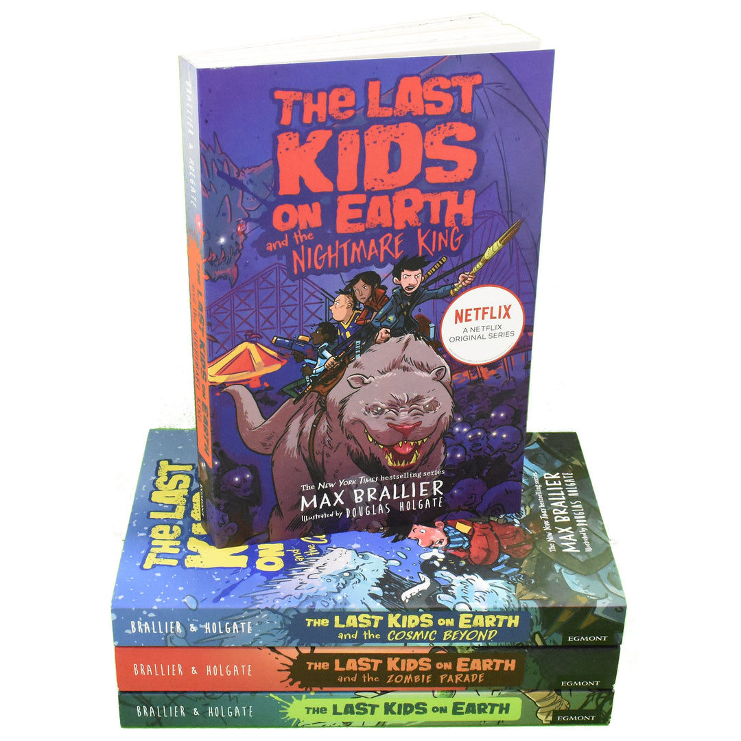 Last Kids On Earth 4 Books Paperback Children Collection Paperback By Brallier & Holgate - St Stephens Books