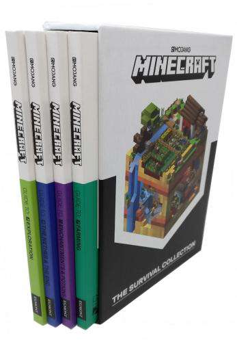 Minecraft Survival Series 4 Books Children Collection Paperback Box Set - St Stephens Books