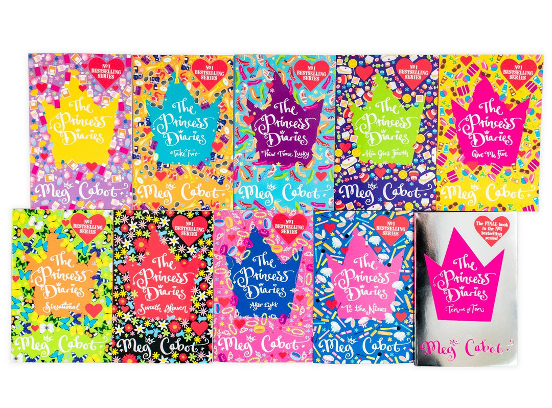 Princess Diaries 10 Books Children Collection Paperback Set By Meg Cabot - St Stephens Books