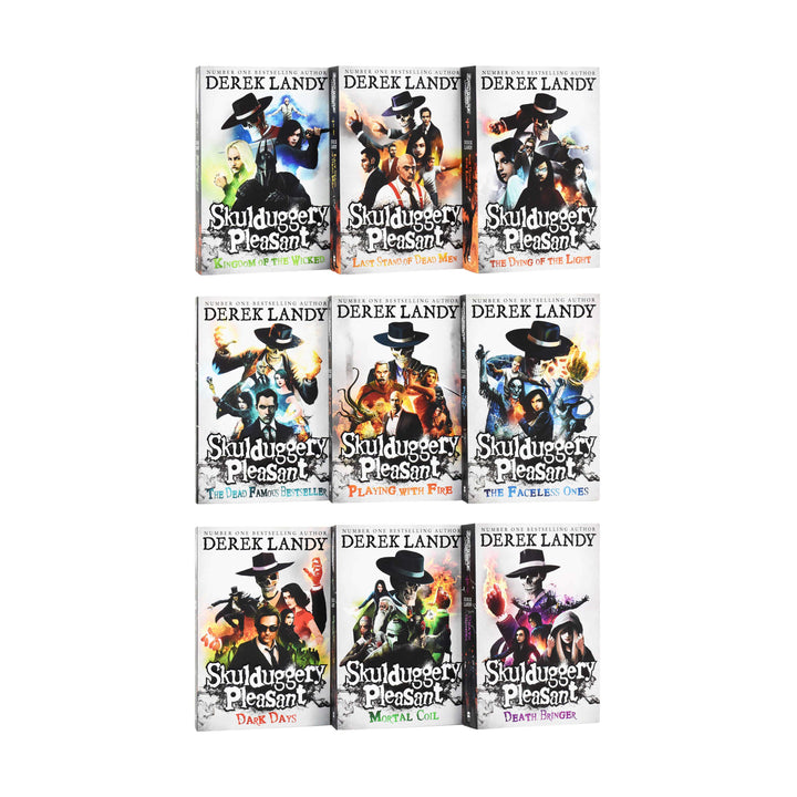 Age 9-14 - Skulduggery Pleasant 9 Books Young Adult Collection Paperback By - Derek Landy