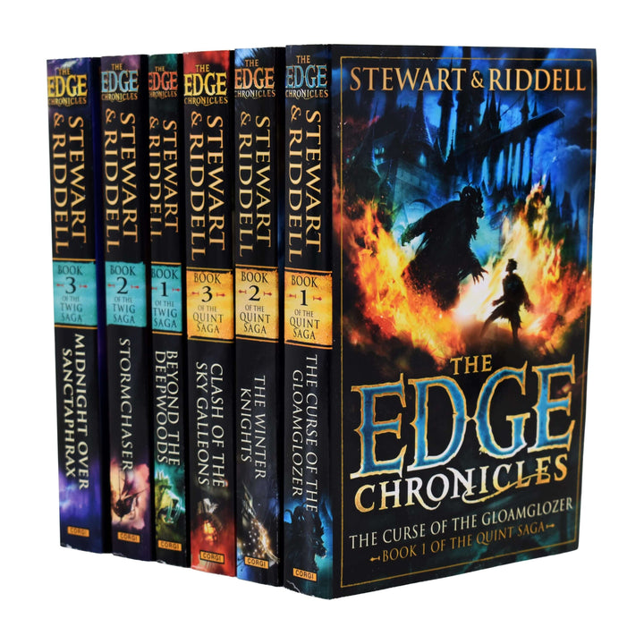 Age 9-14 - The Edge Chronicles 6 Books Set By Paul Stewart & Chris Riddell - Young Adult - Paperback