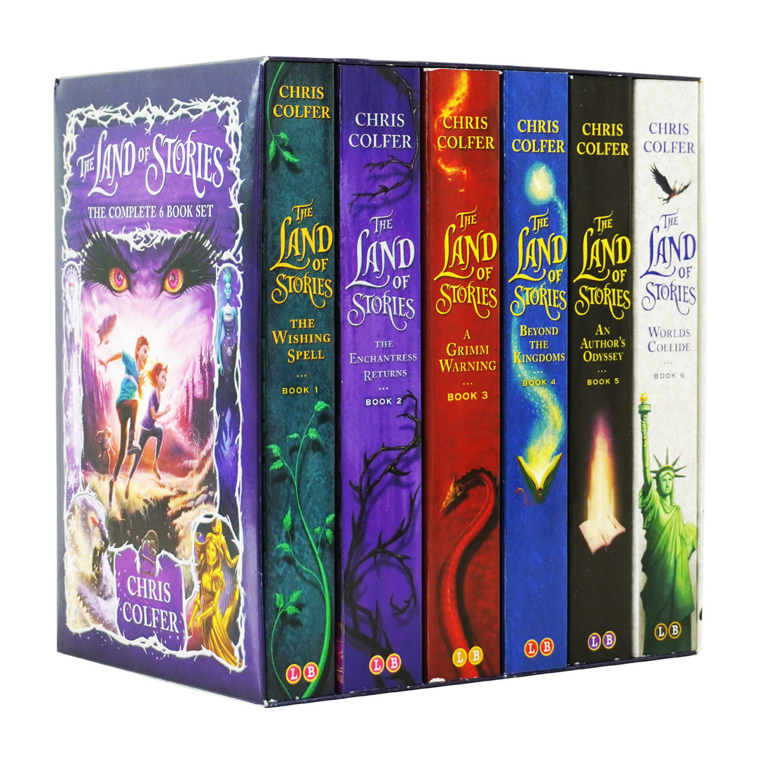 Age 9-14 - The Land Of Stories: The Complete 6 Books Set By Chris Colfer - Ages 6-11 - Paperback