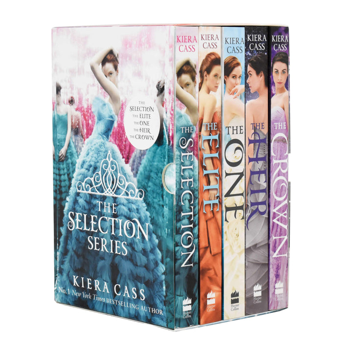 Age 9-14 - The Selection Series 5 Book Collection By Kiera Cass - Young Adult - Paperback