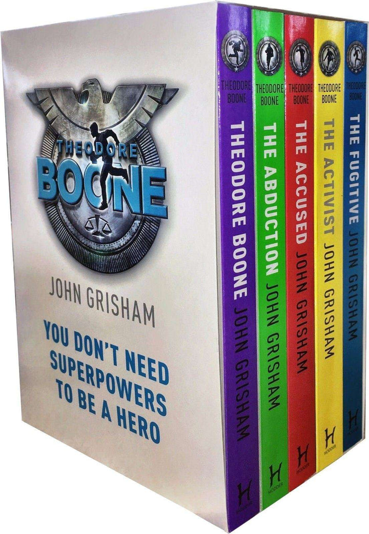Theodore Boone Series 5 Books Young Adult Collection Paperback By - John Grisham - St Stephens Books