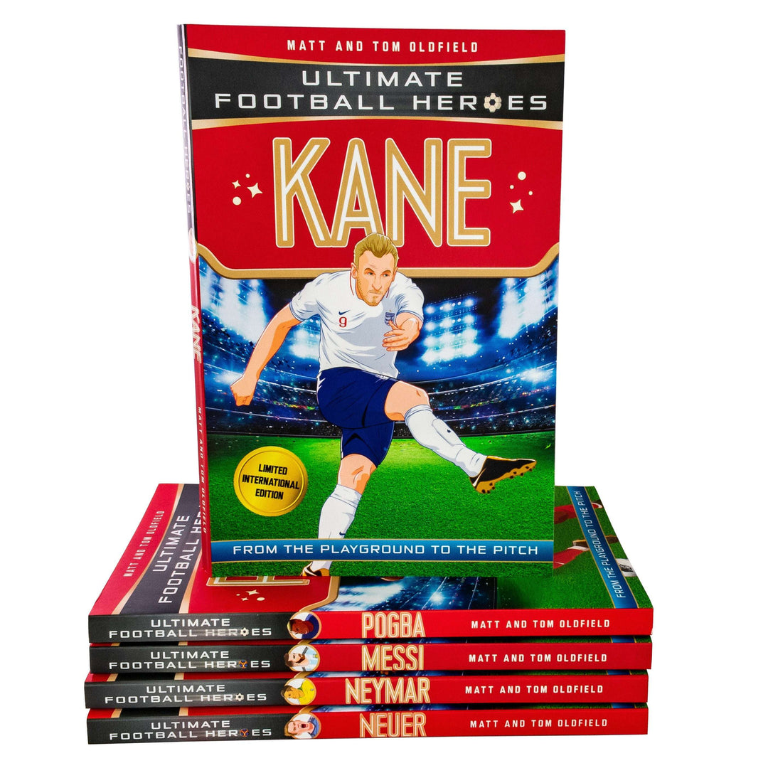 Ultimate Football Heroes Limited Int Edition 5 Books Collection Set Pack - St Stephens Books