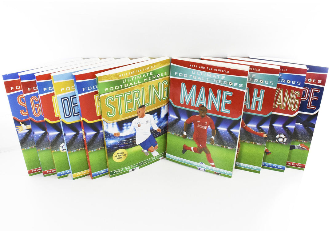 Ultimate Football Heroes Series 2 - 10 Books Children Collection Paperback Set By Matt & Tom Oldfield - St Stephens Books