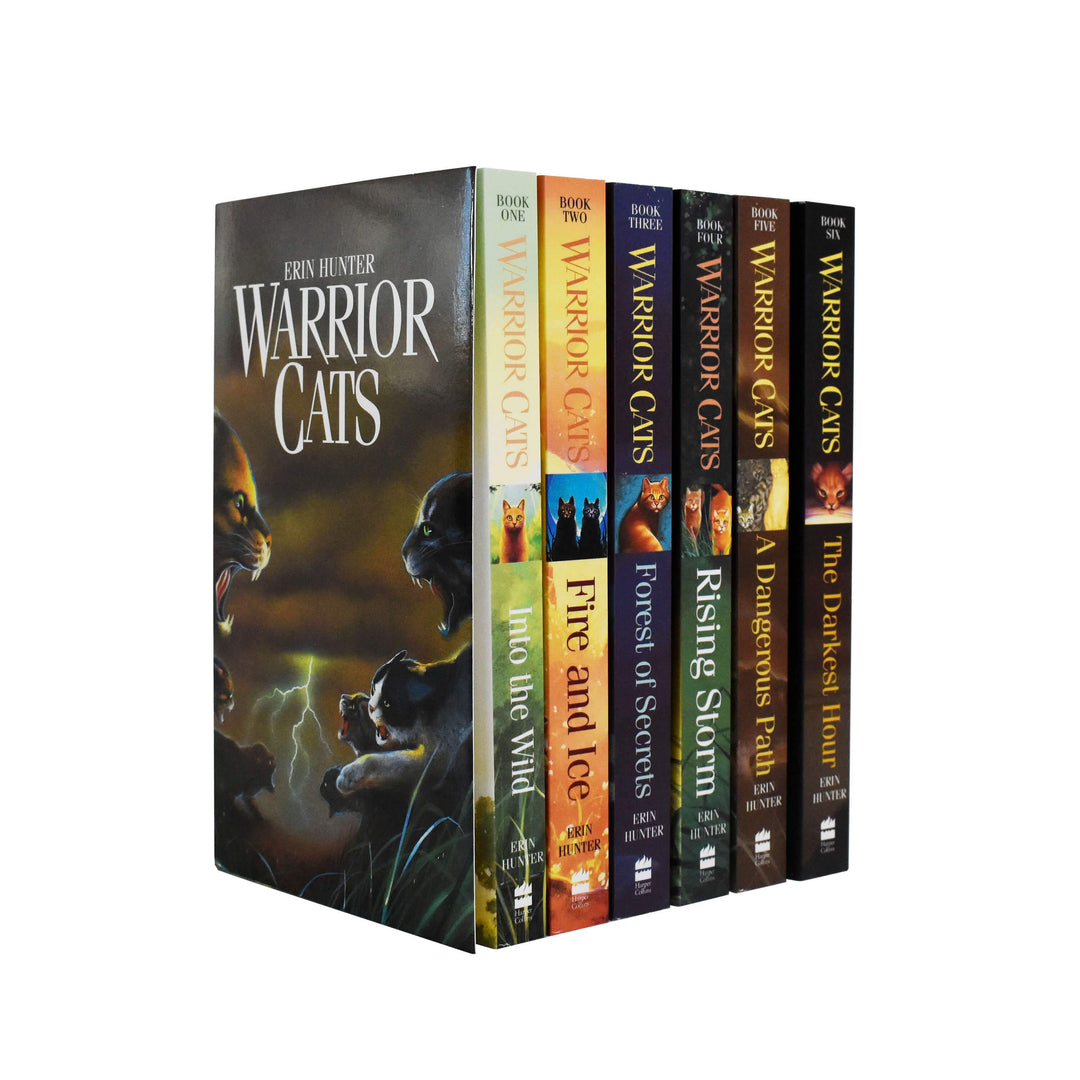Warriors Cats Prophecy Begin (Series-1) 6 Books Young Adult Collection Paperback Set By Erin Hunter - St Stephens Books