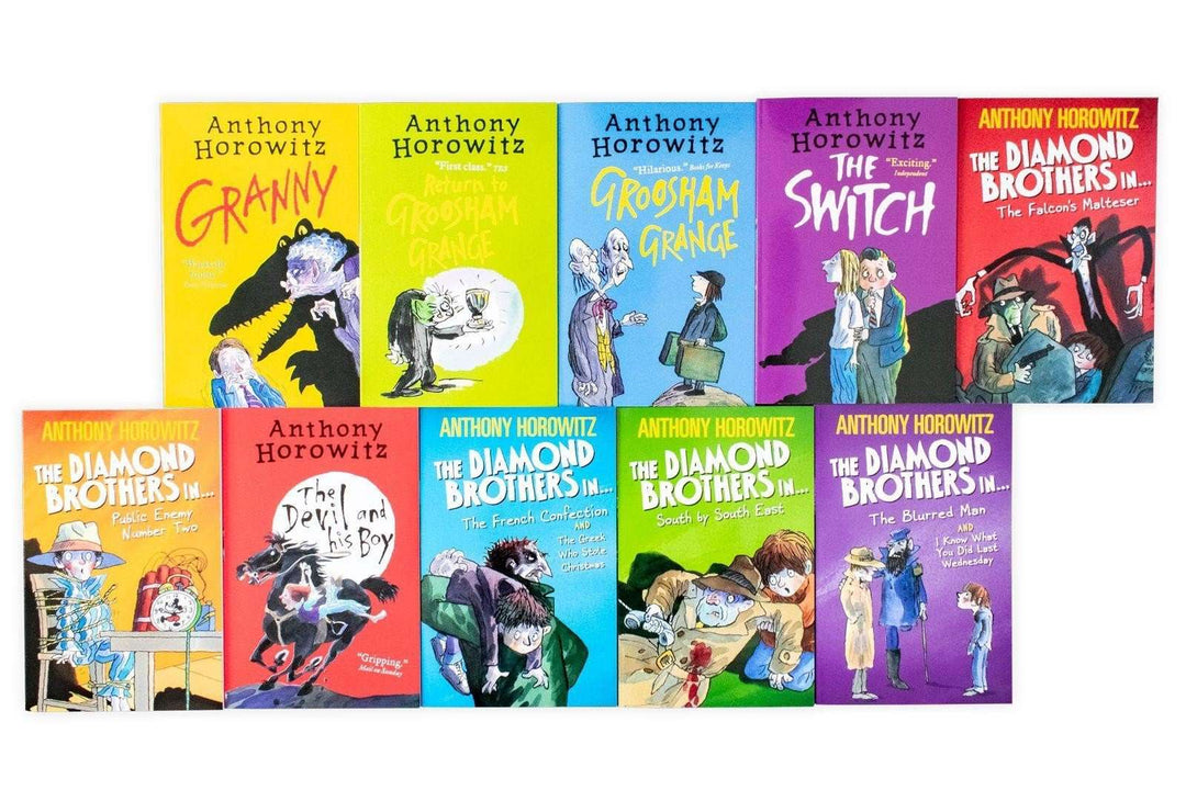 Wickedly Funny 10 Books Young Adult Collection Paperback Set By Anthony Horowitz - St Stephens Books