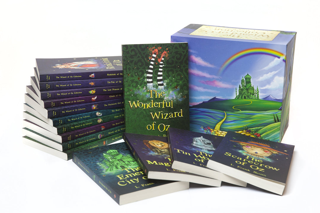Wizard of Oz 15 Books Young Adult Collection Box Set Paperback By L Frank Baum - St Stephens Books