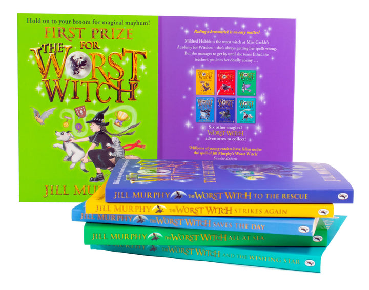 Worst Witch 7 Books Children Collection Paperback Gift Pack By Jill Murphy - St Stephens Books