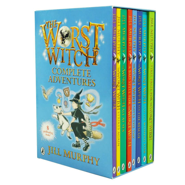 Age 9-14 - Worst Witch 8 Books Collection Box Set By Jill Murphy - Ages 7-12 - Paperback