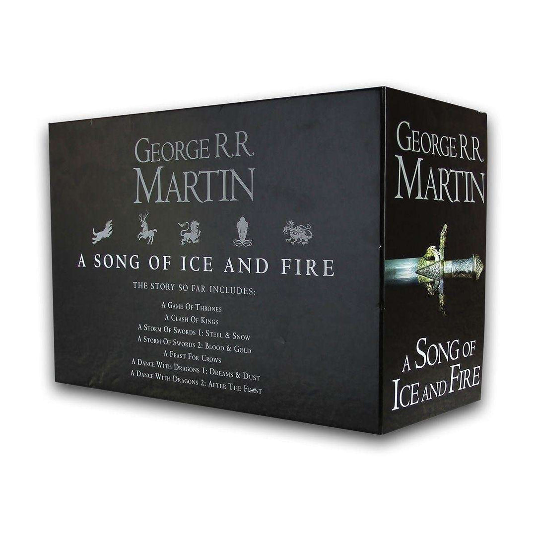 A Game of Thrones 7 Books Set George R R Martin Collection - St Stephens Books