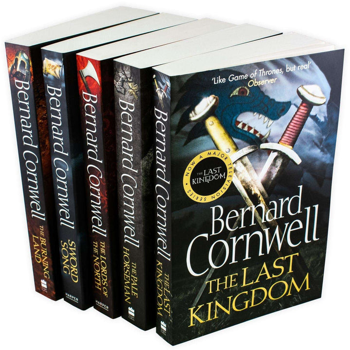 Bernard Cornwell The Last Kingdom 5 Books Collection Set 1 - St Stephens Books