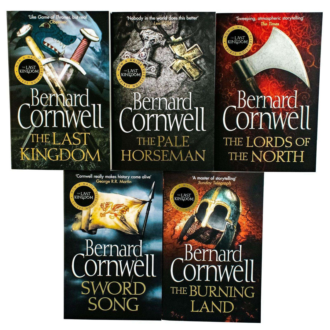 Bernard Cornwell The Last Kingdom 5 Books Collection Set 1 - St Stephens Books