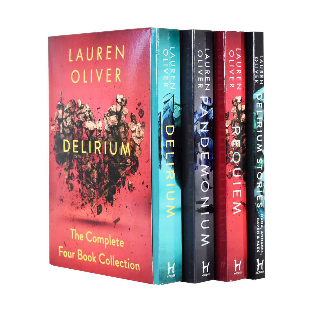 Fiction - Delirium Series 4 Books Young Adult Collection Paperback Set By Lauren Olivers