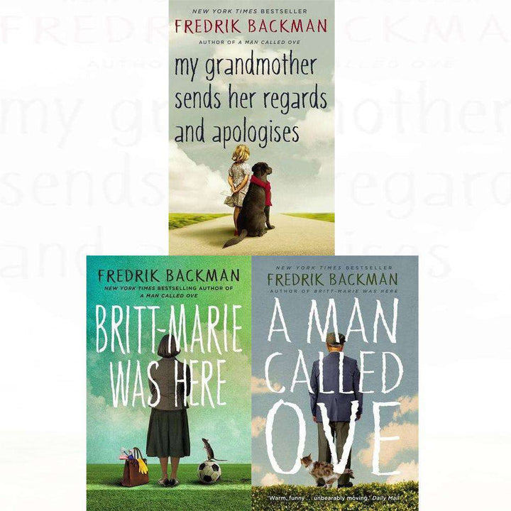 Fredrik Backman Collection 3 Books Set A Man Called Ove,Britt-Marie Was Here New - St Stephens Books