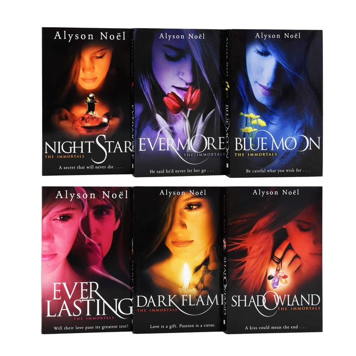 Fiction - Immortals Series 6 Books Young Adult Collection Paperback Set By- Alyson Noel