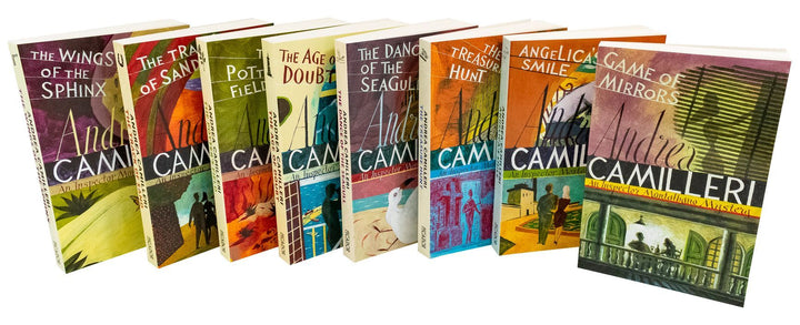 Inspector Montalbano Collection Andrea Camilleri 8 Books Set NEW (Book 11-18) - St Stephens Books