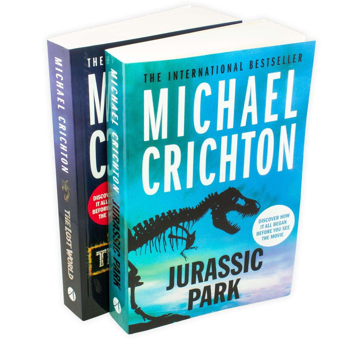 Jurassic Park 2 Books Young Adult Collection Paperback Set By Michael Crichton - St Stephens Books