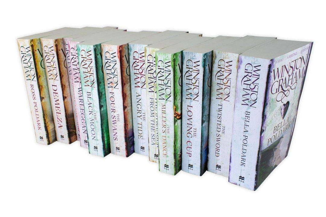 Poldark 12 Books Collection Young Adult Collection Paperback By Winston Graham - St Stephens Books