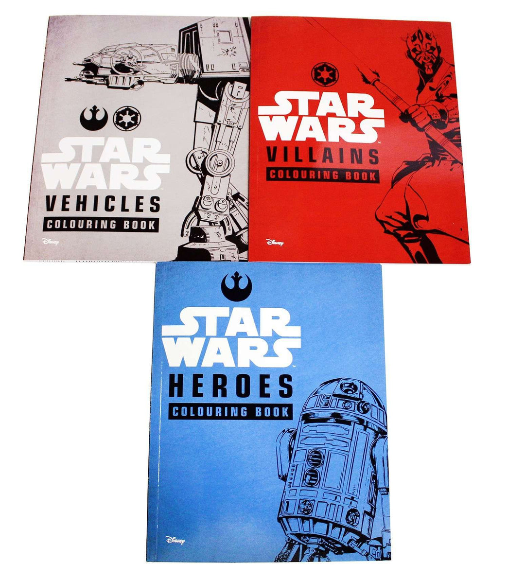 Star Wars 3 Colouring Books in a Tin Paperback - St Stephens Books