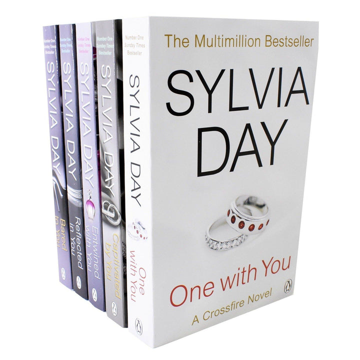 The Crossfire Series 5 Books Collection Set by Sylvia Day - Fiction - Paperback - St Stephens Books