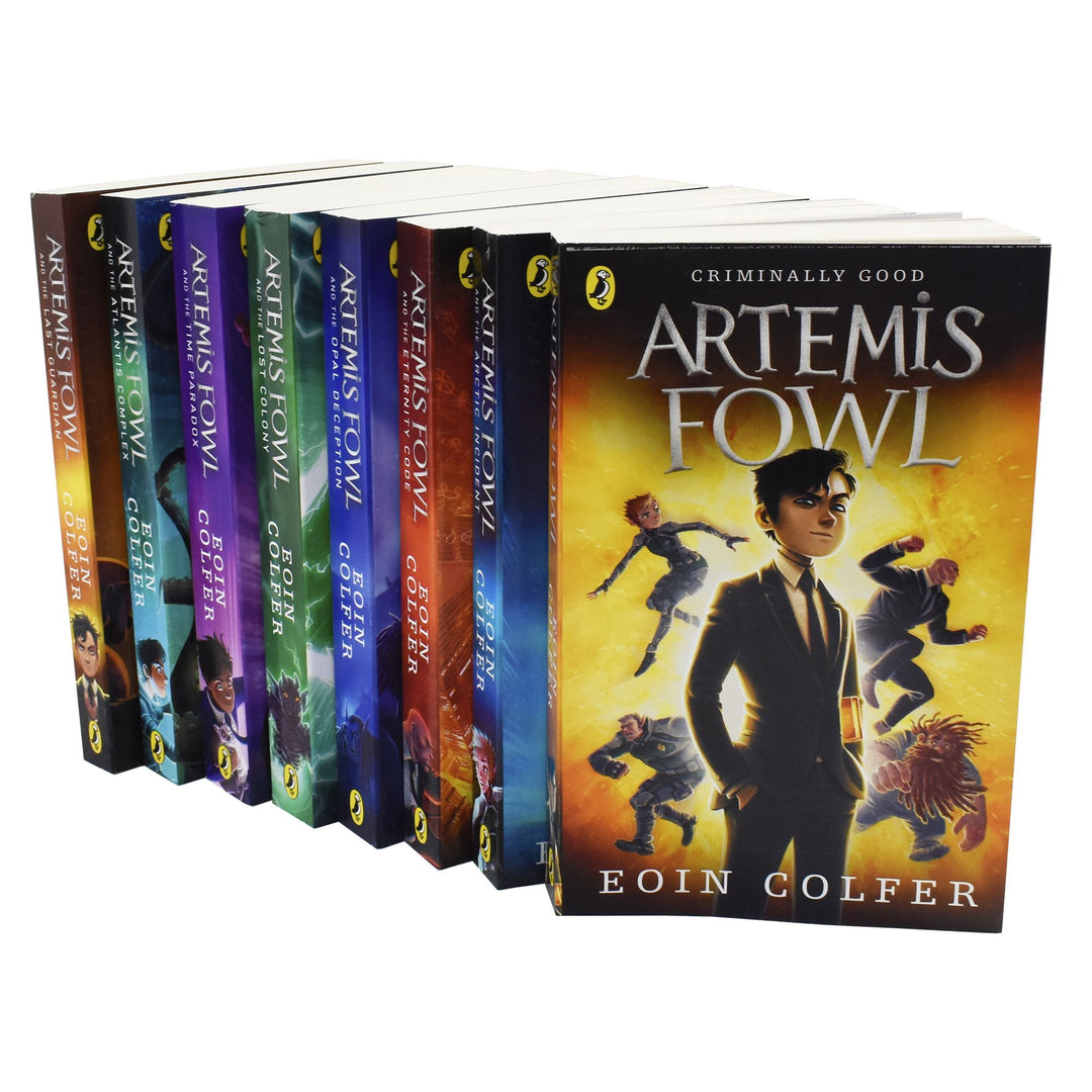 Artemis Fowl Criminally 8 Books Young Adult Pack Paperback Set By Eoin Colfer NEW COVER - St Stephens Books