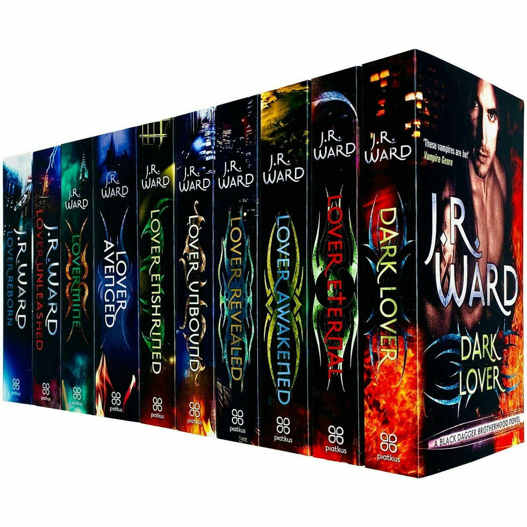 Young Adult - Black Dagger Brotherhood Series 10 Books Young Adult Collection Pack Paperback By J R Ward