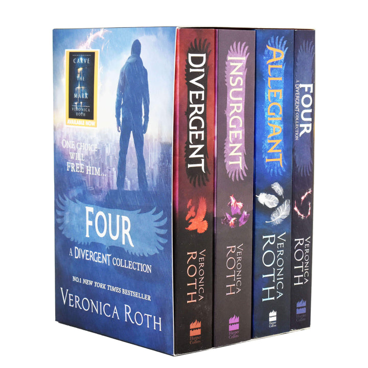Young Adult - Divergent 4 Books Collection By Veronica Roth - Young Adult – Paperback