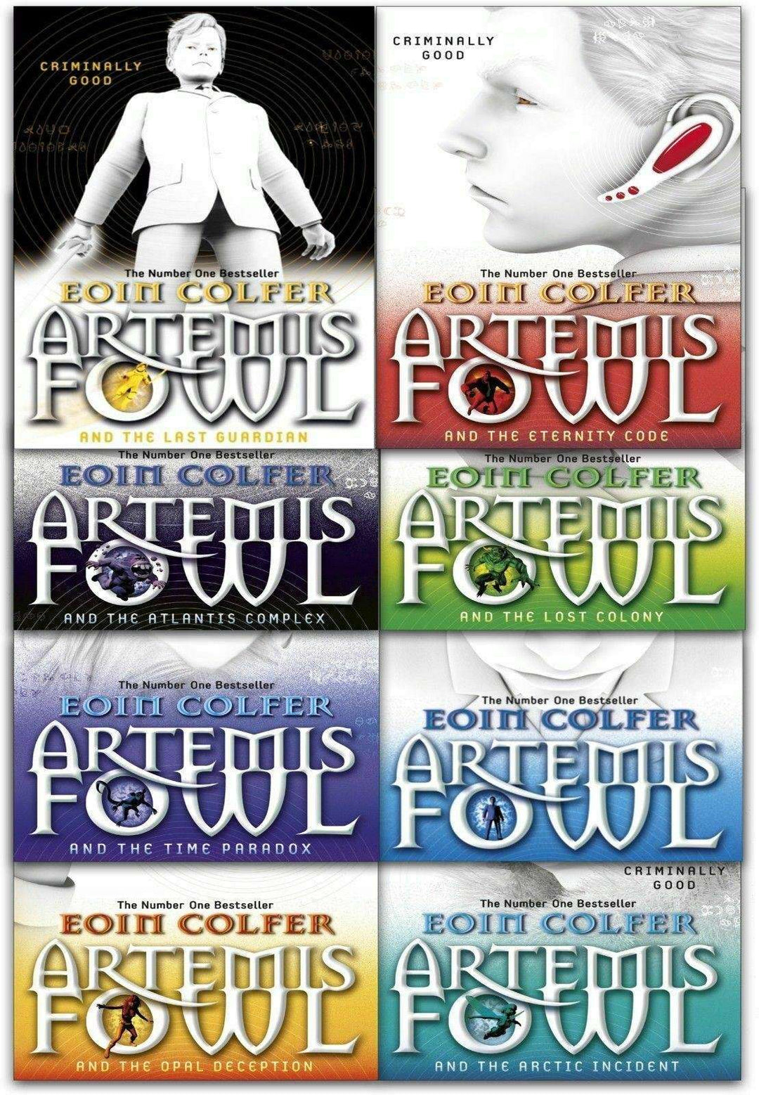 Eoin Colfer Series 8 Books Young Adult Collection Paperback Set By Artemis Fowl - St Stephens Books