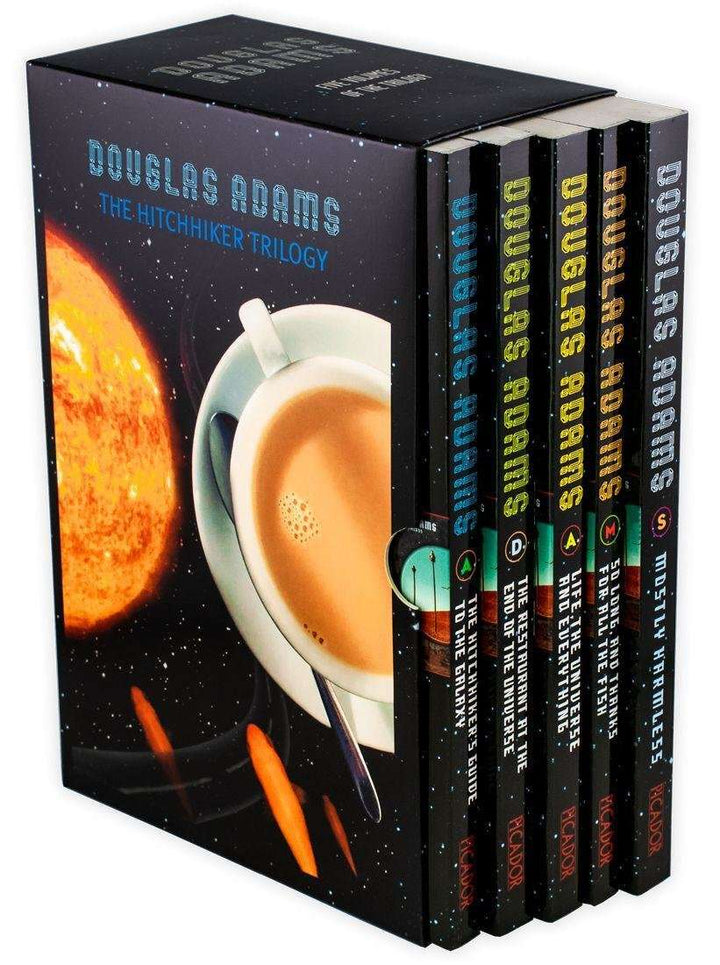 Hitchhikers Guide 5 Books Young Adult Collection Paperback By Douglas Adams - St Stephens Books